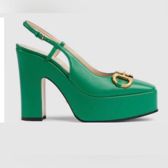 Brand new Gucci horsebit leather pump with box size 40.5 - Picture 1 of 5
